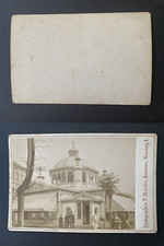 A.F.Munder, Allemagne, Hanovre, café Robby vintage albumen print, carte cabine