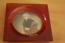 PORTRAIT JEUNE FEMME  PEINTURE