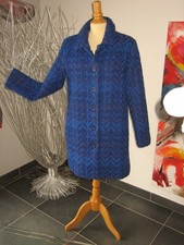 MANTEAU TRICOT LAINE BLEUE COAT COLLECTION DESIGUAL  XL 44 46 uk 16 18