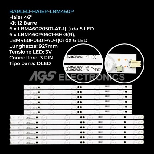Kit barres led - 6, 12