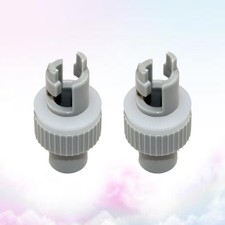  2 pièces adaptateur de pompe de piscine gonflable rangée de lit bateau à rames