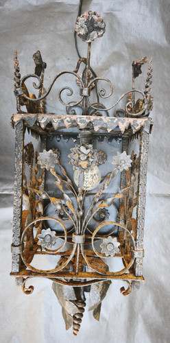 Lanterne ancienne fin xixe a - ancienne,