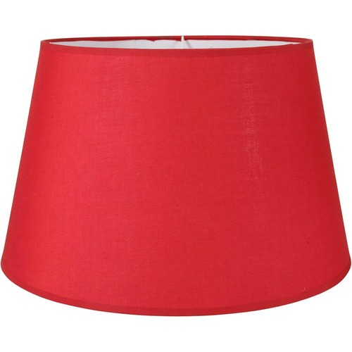 Abat jour rond rouge - rond,