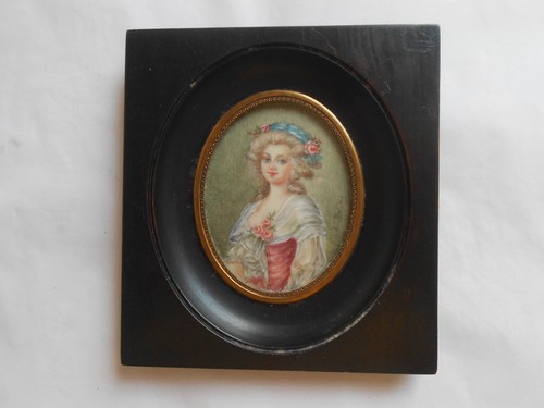Ancienne peinture miniature