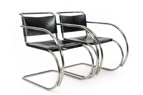 Bauhaus black leather - mr, 20