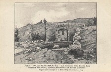 75 PARIS MONTMARTRE FONTAINE BONNE EAU - 38301