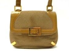 SAC A MAIN DOLCE & GABBANA POCHETTE DECORS BOUCLE DE CEINTURE CUIR POULAIN PURSE