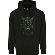 Sweat À Capuche Cyber Wolf