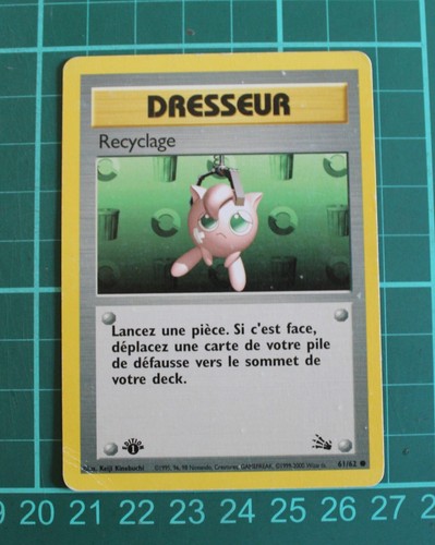 Carte pokemon dresseur - carte,