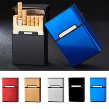 Etui À Cigarettes Porte-tabac En Aluminium Conteneur De Stockage Boîte De Poche