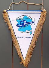 Fanion Gendarmerie SAG TOURS Hélicoptères Section Aérienne Gdie ORIGINAL