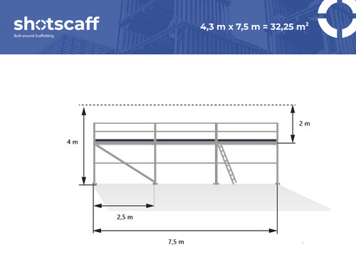 échafaudage aluminium x - Échafaudage, 4
