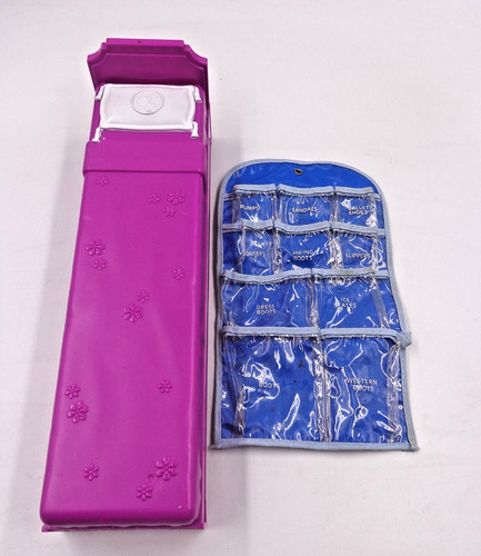 Mattel barbie doll purple bed - barbie,