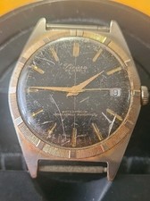 Ancienne Montre Mécanique SICURA 23 Jewels AXE BALANCIER Cassé POUR PIÈCES 