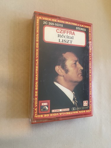 Audio cziffra récital - k7,