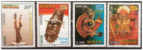 Sénégal 2003 sculptures - sénégal,