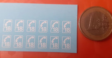 decals decalcomanie  pompier