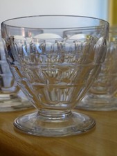 BACCARAT 6 ANCIENS VERRES A