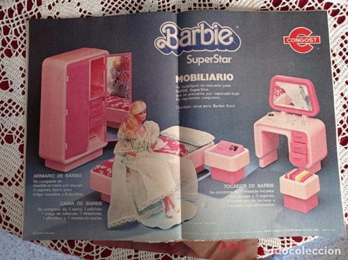 Affiche barbie super star - barbie,