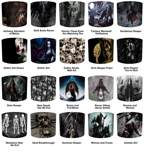 Abat jour grim - abat-jour, reaper
