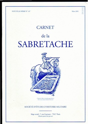 Revue carnet sabretache - revue,