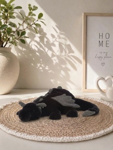 Jellycat onyx black - jellycat, dragon