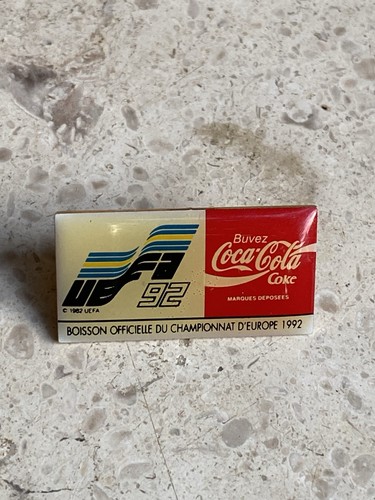 Pin coca cola uefa 92 - coca-cola,
