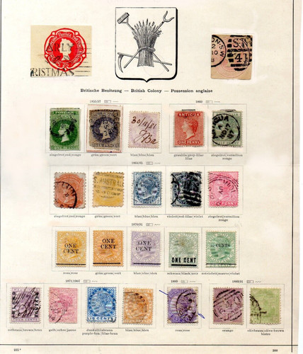 Colonies britanniques - colonies,