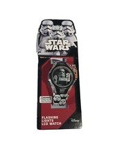 Star Wars Flashing Lights Lcd Watch