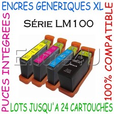 Cartouches d'encre NON OEM Lexmark Intuition S505 : série 100XL ( LM100 )