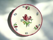 ?️ Assiette Ancienne Gien Modèle Lorraine Vaisselle Vintage Motifs Floraux
