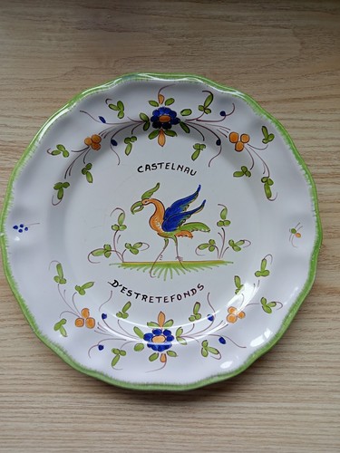 Assiette martres tolosane - assiette,