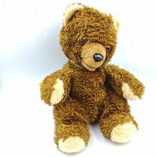 Ancienne peluche ours brun marron AJENA - 35411