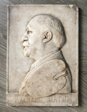Bas relief Plaque Plâtre