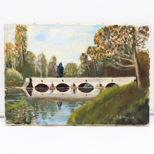 Tableau vintage signé –