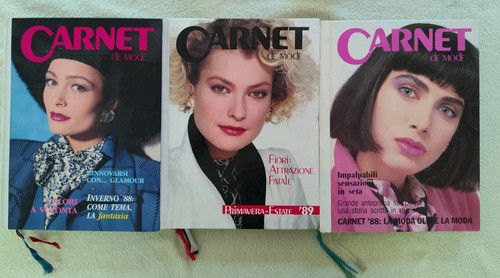 Carnet mode italia lot x - carnet,