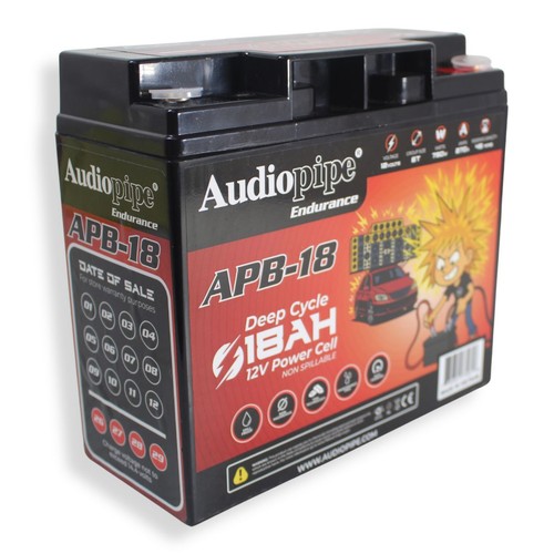 Audiopipe apb 12v agm deep - audiopipe, apb-18