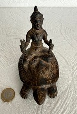 STATUE BOUDDHIQUE EN BRONZE/