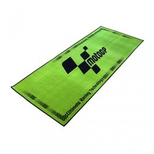 Tapis environnemental Biketek Garage Mat motoGP vert noir pour moto stand Neuf
