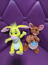 Peluche Coco Lapin Et Maman Gourou 17 Cm  Walt Disney Compagny