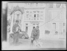 Plaque verre photo ancienne