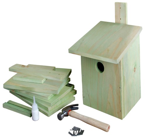Bâtiment niche bois pour - en,