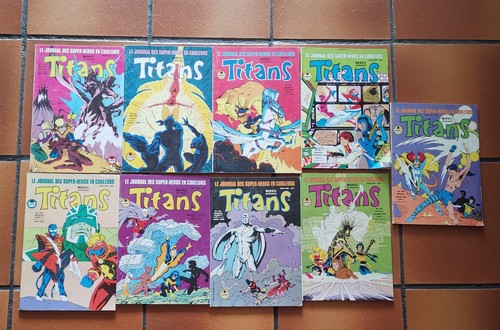 Lot titans 1989 90 - n°s, 1989/90