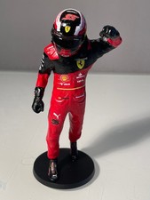 5 - SAINZ  1/18  GP F 1 - Ferrari SILVERSTONE 2022 FIGURINE PILOTE