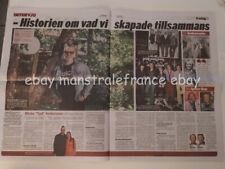 Micke Syd Andersson Gyllene Tider Gessle clippings Sweden Cobain Blur Oasis