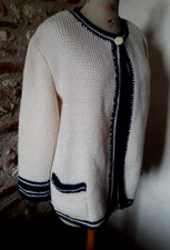 Veste Cardigan au tricot