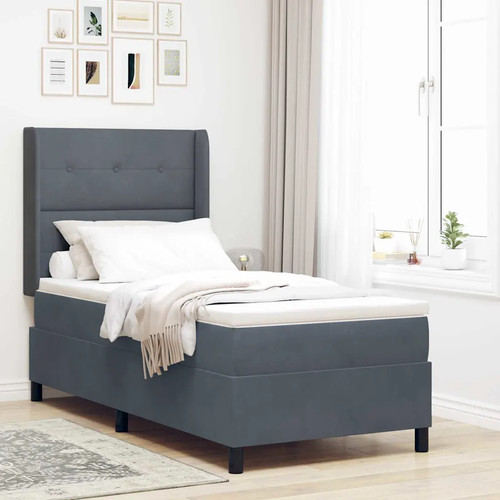 Lit ressorts avec matelas - avec,