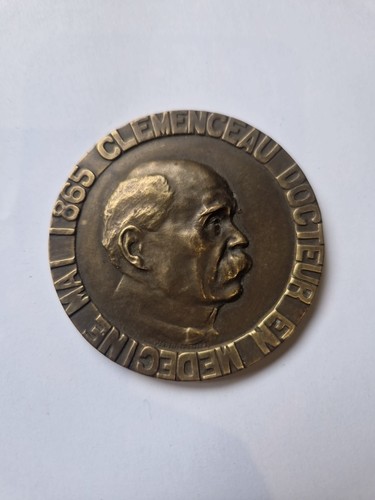 Medaille clemenceau docteur - medaille,
