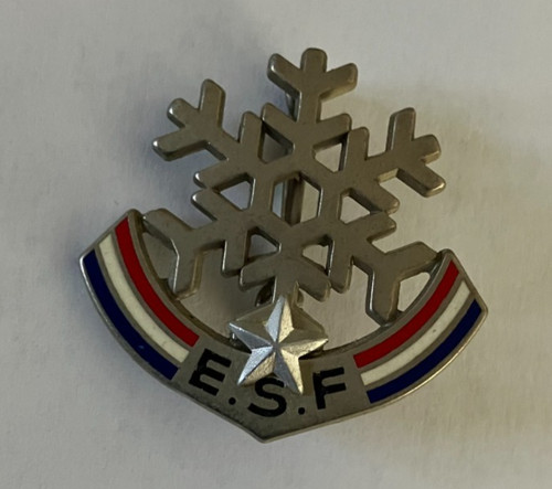 Ref broche insigne flocon - -,