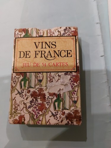 Jeu cartes grimaud vins - cartes,